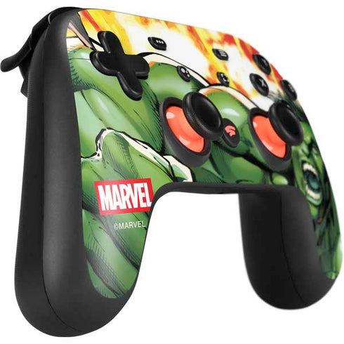 Marvel Avengers Assemble Hulk Google Stadia Controller Skin