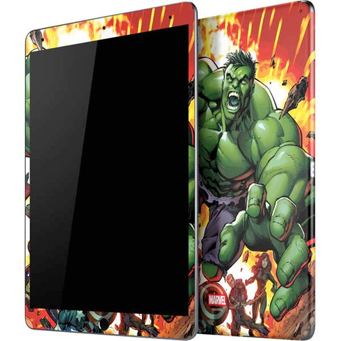 Marvel Avengers Assemble Hulk iPad Skins
