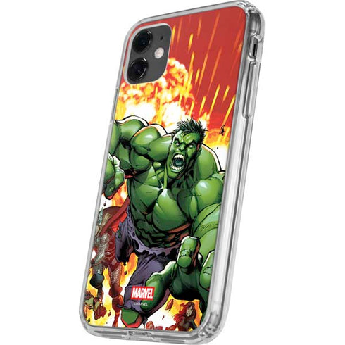 Marvel Avengers Assemble Hulk iPhone 11 Clear Case