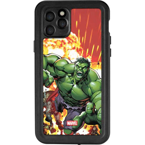 Marvel Avengers Assemble Hulk iPhone 11 Pro Waterproof Case