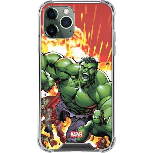 Marvel Avengers Assemble Hulk iPhone 12 Pro Clear Case