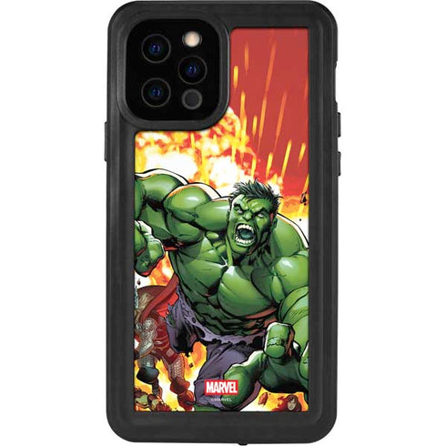 Marvel Avengers Assemble Hulk iPhone 12 Pro Waterproof Case