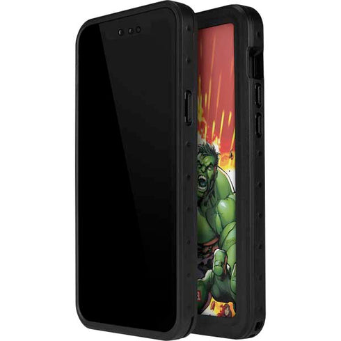Marvel Avengers Assemble Hulk iPhone 13 Mini Waterproof Case