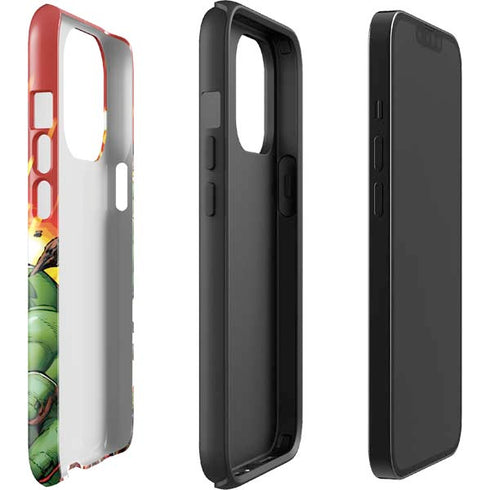 Marvel Avengers Assemble Hulk iPhone 14 Pro Impact Case