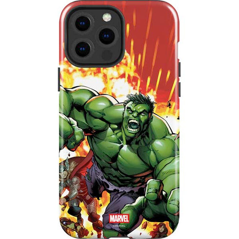 Marvel Avengers Assemble Hulk iPhone 14 Pro Max Impact Case