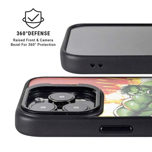 Marvel Avengers Assemble Hulk iPhone 14 Pro Max Kickstand Case