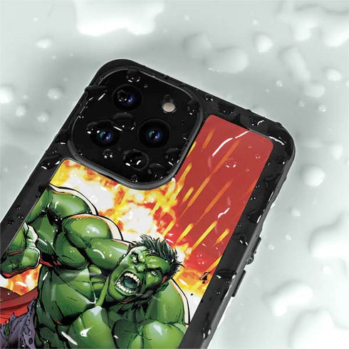 Marvel Avengers Assemble Hulk iPhone 14 Pro Max Waterproof Case