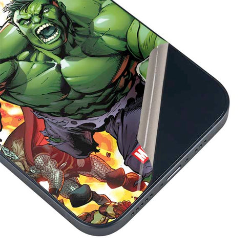 Marvel Avengers Assemble Hulk iPhone Skins