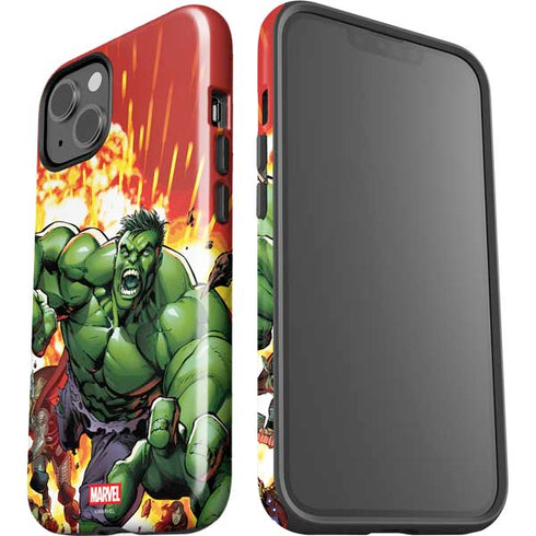 Marvel Avengers Assemble Hulk iPhone 15 Plus Impact Case