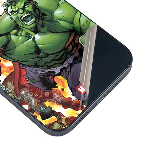 Marvel Avengers Assemble Hulk iPhone 15 Plus Skin