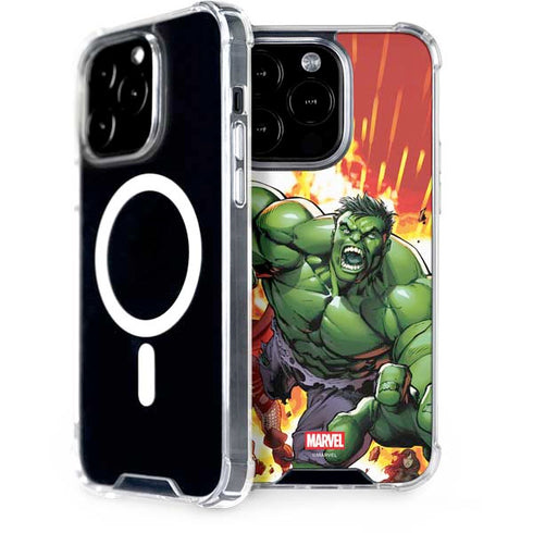 Marvel Avengers Assemble Hulk iPhone 15 Pro MagSafe Case