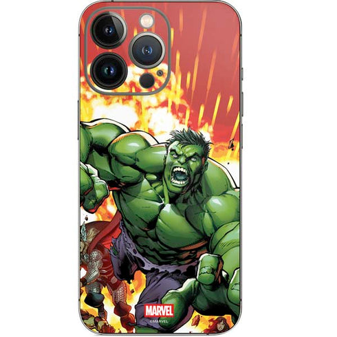 Marvel Avengers Assemble Hulk iPhone 15 Pro Skin