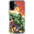 Marvel Avengers Assemble Hulk iPhone 16 Clear Case