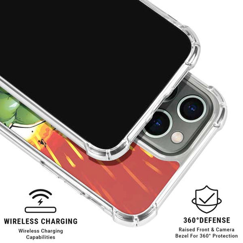 Marvel Avengers Assemble Hulk iPhone 16 Pro Max Clear Case