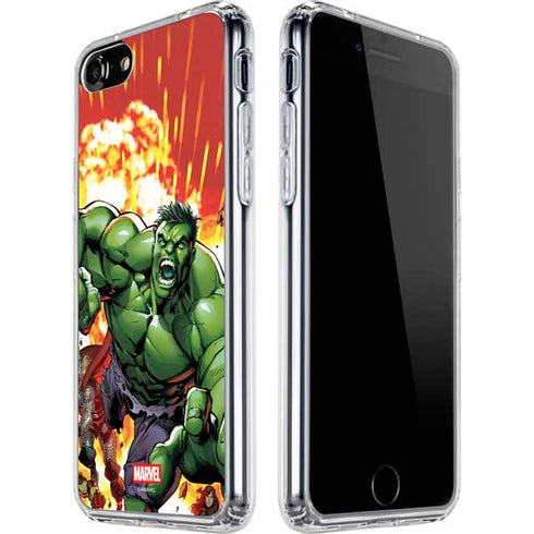 Marvel Avengers Assemble Hulk iPhone SE (2nd & 3rd Gen) Clear Case