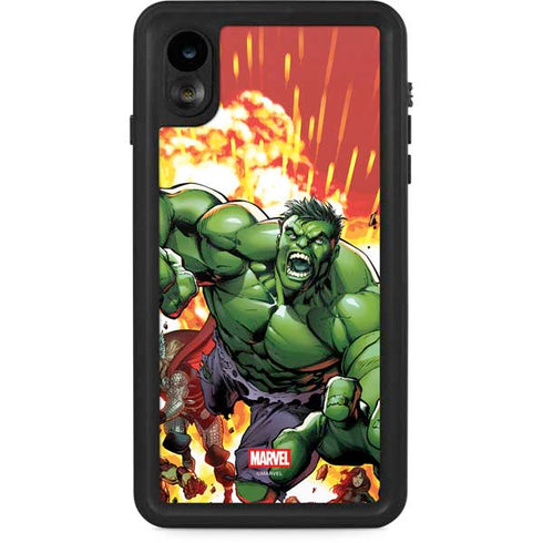 Marvel Avengers Assemble Hulk iPhone XR Waterproof Case