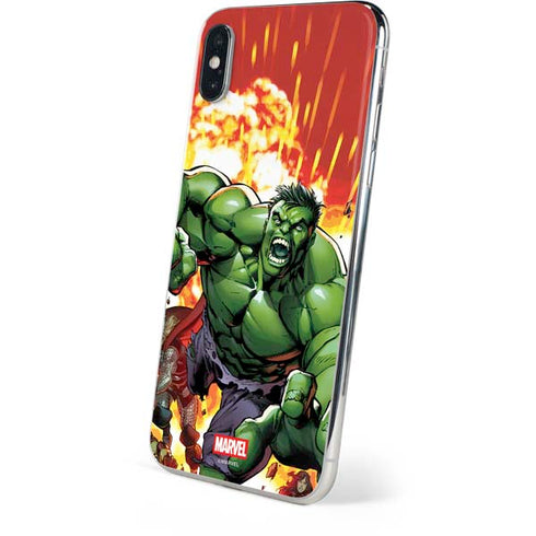 Marvel Avengers Assemble Hulk iPhone XS Skin