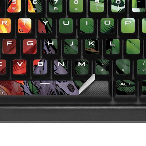 Marvel Avengers Assemble Hulk K95 RGB PLATINUM Mechanical Gaming Keyboard Skin