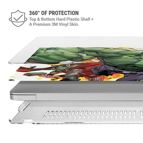 Marvel Avengers Assemble Hulk MacBook Pro 13in (2020) Case plus Skin