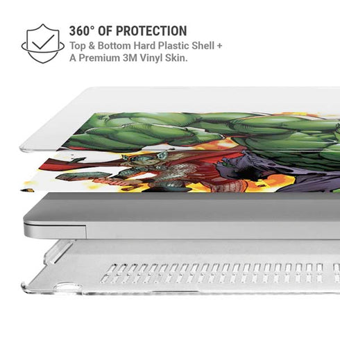 Marvel Avengers Assemble Hulk MacBook Pro 14in (2021-24) Case plus Skin