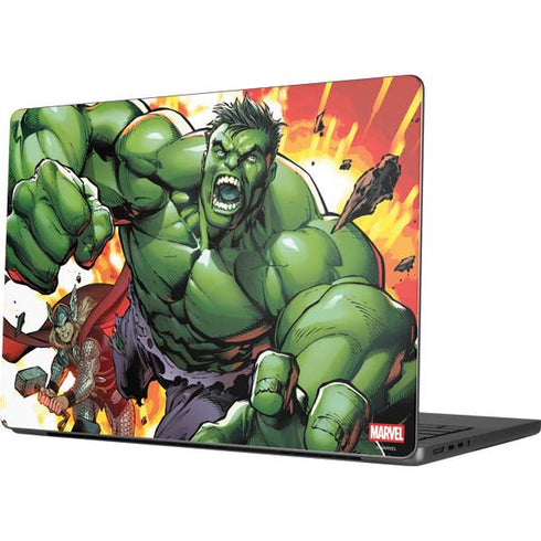 Marvel Avengers Assemble Hulk MacBook Pro 14in (2021-24) Skin