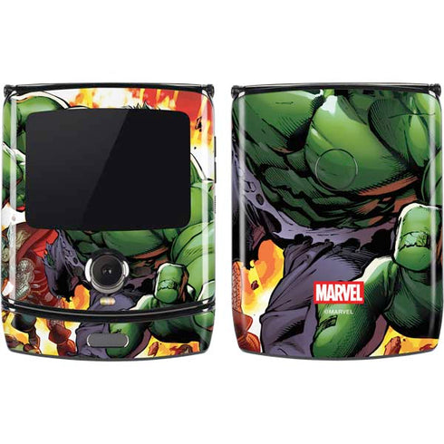 Marvel Avengers Assemble Hulk Motorola RAZR Skin