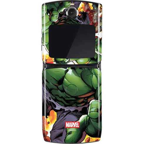 Marvel Avengers Assemble Hulk Motorola RAZR Skin