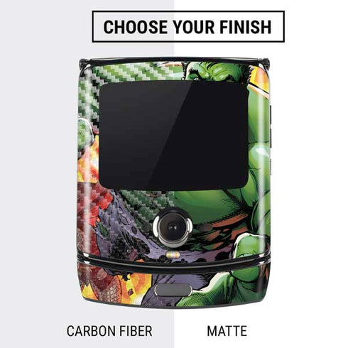 Marvel Avengers Assemble Hulk Motorola RAZR Skin