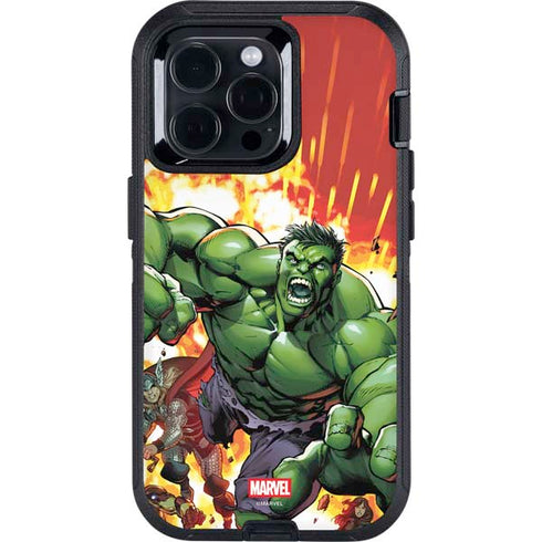 Marvel Avengers Assemble Hulk Otterbox Defender iPhone Skin
