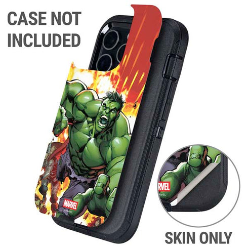 Marvel Avengers Assemble Hulk Otterbox Defender iPhone Skin