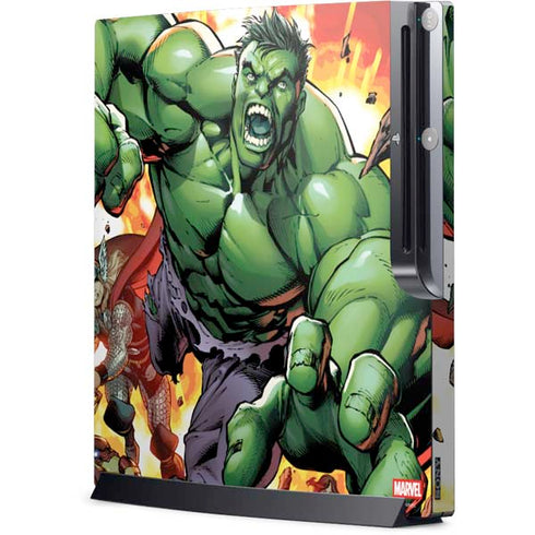 Marvel Avengers Assemble Hulk Playstation 3 & PS3 Slim Skin
