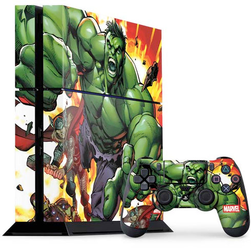 Marvel Avengers Assemble Hulk PlayStation PS4 Skins
