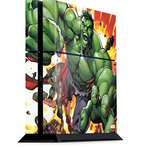 Marvel Avengers Assemble Hulk PS4 Console Skin