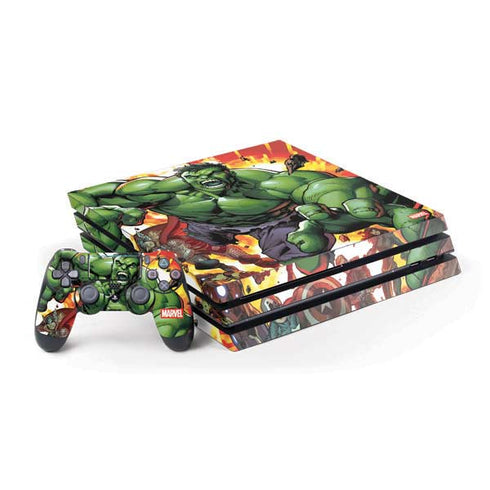 Marvel Avengers Assemble Hulk PS4 Pro Bundle Skin