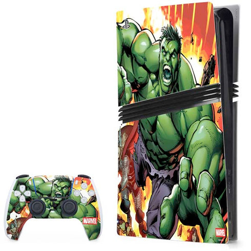 Marvel Avengers Assemble Hulk PS5 Pro Bundle Skin