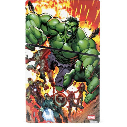 Marvel Avengers Assemble Hulk PS5 Slim Digital Edition Bundle Skin
