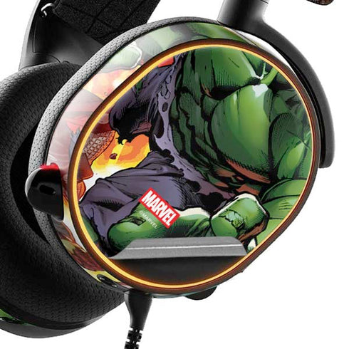 Marvel Avengers Assemble Hulk SteelSeries Arctis 5 Skin