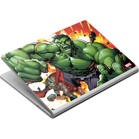 Marvel Avengers Assemble Hulk Surface Book Skin