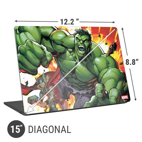 Marvel Avengers Assemble Hulk Universal Laptop 15in (12.2 x 8.8in) Skin