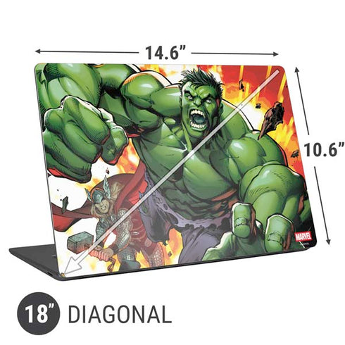 Marvel Avengers Assemble Hulk Universal Laptop 18in (14.6 x 10.6in) Skin