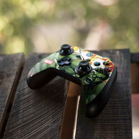 Marvel Avengers Assemble Hulk Xbox One X Controller Skin