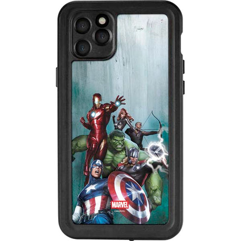Marvel Avengers Assemble iPhone 11 Pro Max Waterproof Case