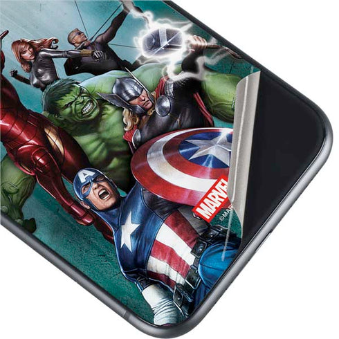 Marvel Avengers Assemble iPhone 11 Skin