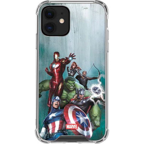Marvel Avengers Assemble iPhone 12 Mini Clear Case