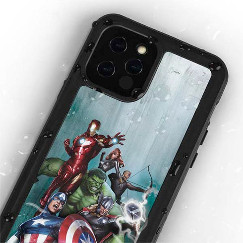 Marvel Avengers Assemble iPhone 12 Pro Waterproof Case