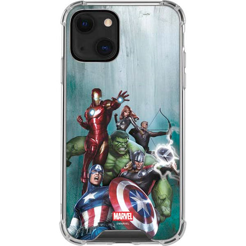 Marvel Avengers Assemble iPhone 13 Mini Clear Case