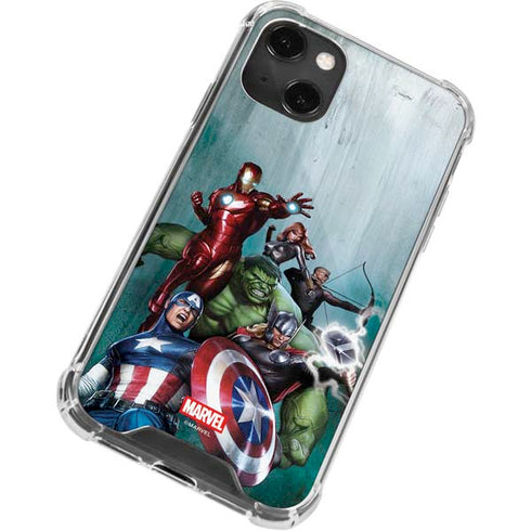 Marvel Avengers Assemble iPhone 13 Mini Clear Case