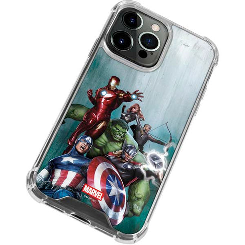 Marvel Avengers Assemble iPhone 13 Pro Max Clear Case