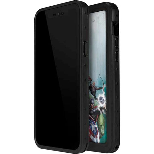 Marvel Avengers Assemble iPhone 14 Pro Max Waterproof Case