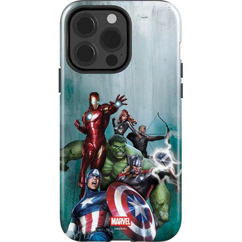 Marvel Avengers Assemble iPhone 15 Pro Impact Case
